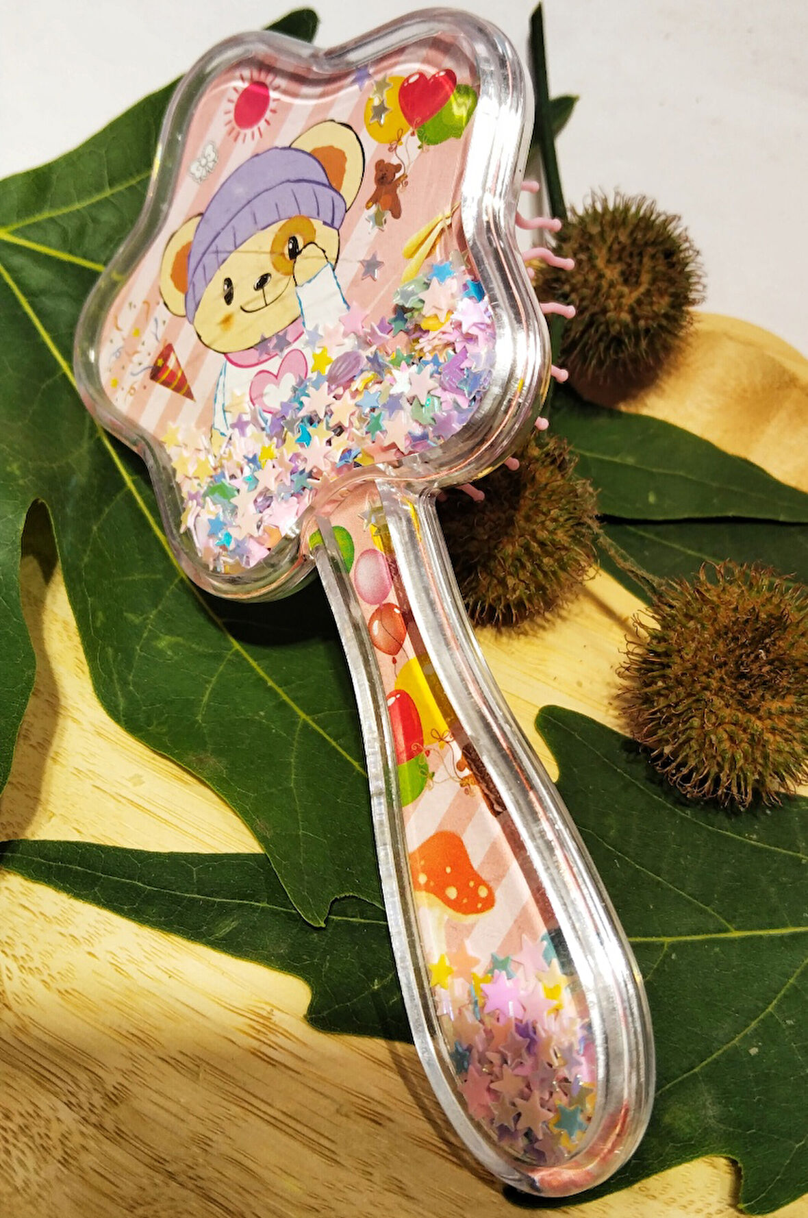 Monalisa Home  Lüks Figürlü Çocuk Saç Fırçası