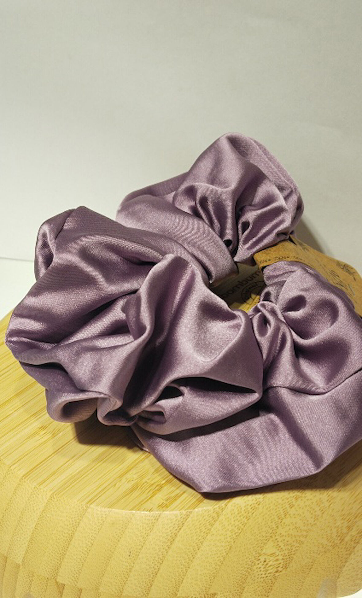 Monalisa Home Gösterişli Koyu Lila Renk Büyük Esnek Lastik Toka