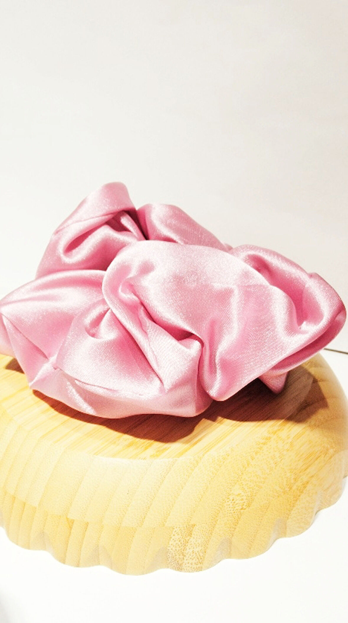 Monalisa Home Gösterişli Parlak Pembe Renk Büyük Esnek  Lastik Toka