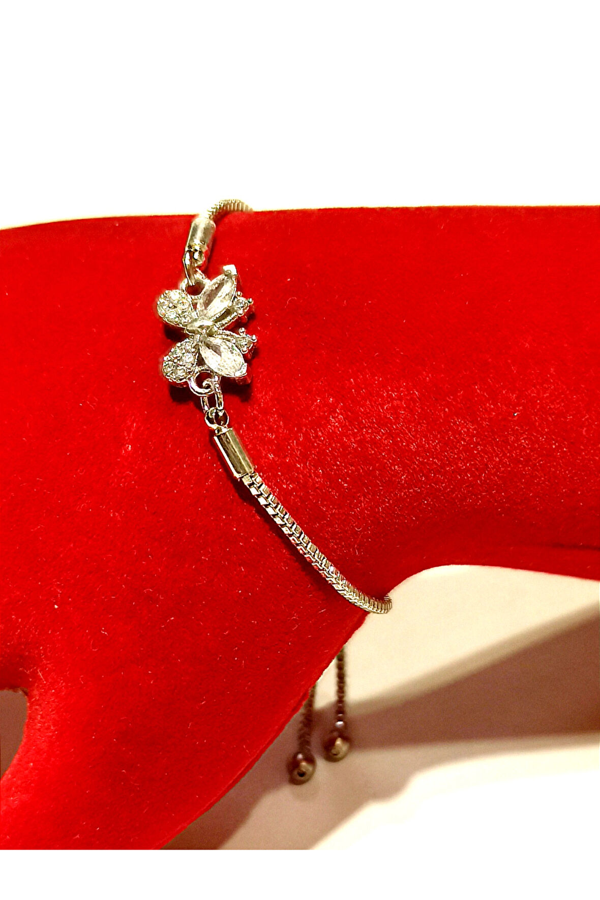 Monalisa Home Gümüş Renk Lüks Figürlü Gösterişli Ayarlanabilir Bileklik