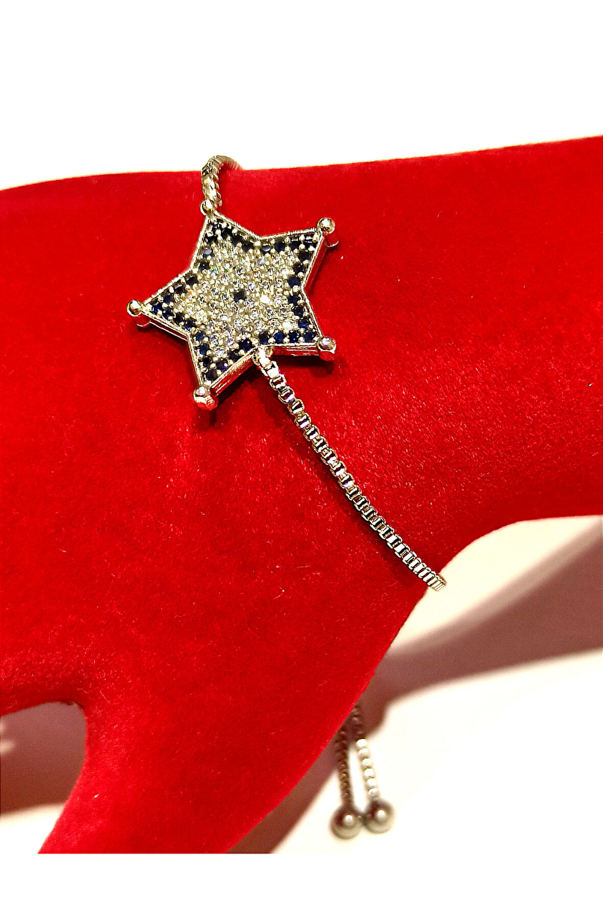 Monalisa Home Gümüş Renk Lüks Figürlü Gösterişli Ayarlanabilir Bileklik