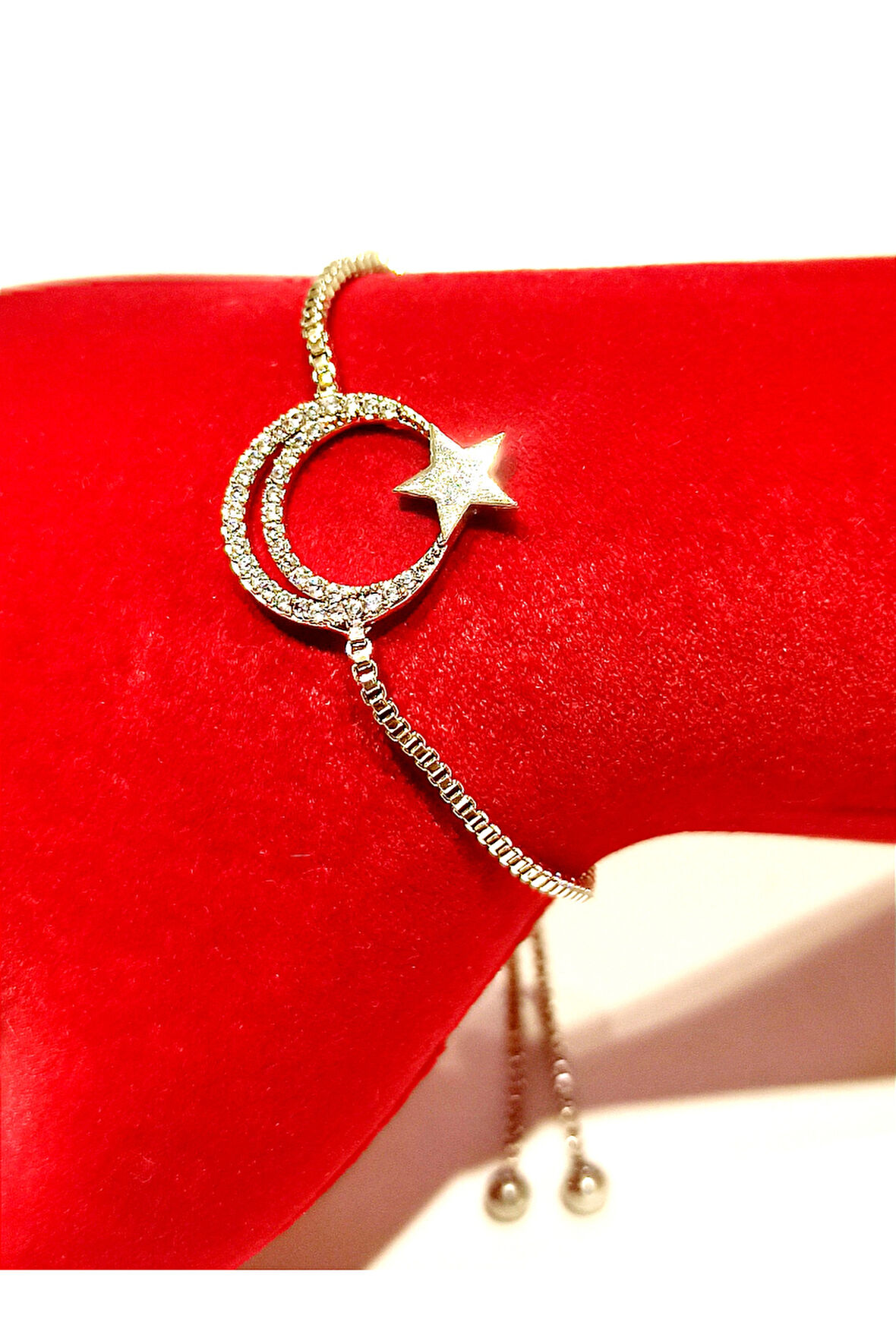 Monalisa Home Gümüş Renk Lüks Figürlü Gösterişli Ayarlanabilir Bileklik