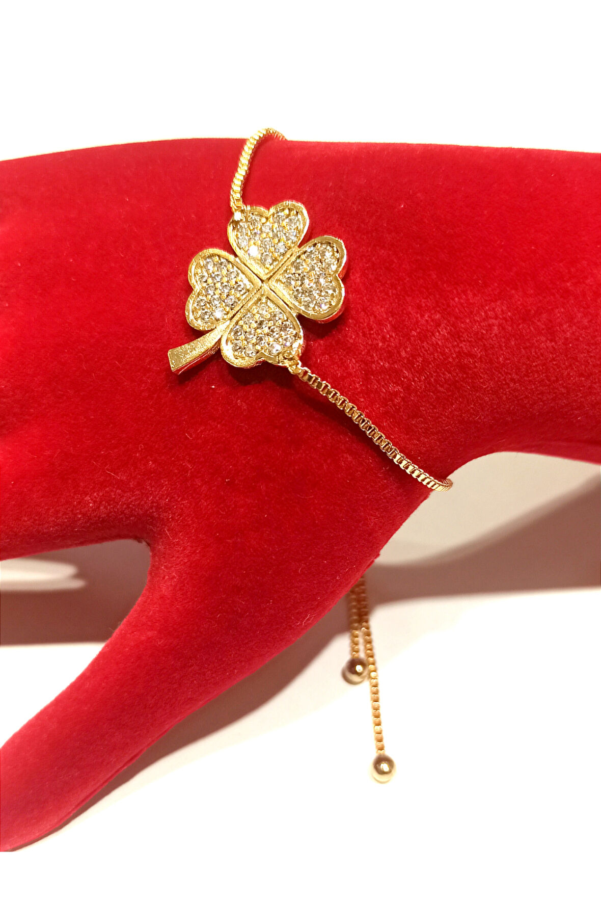 Monalisa Home Gold Renk Lüks Figürlü Gösterişli Ayarlanabilir Bileklik