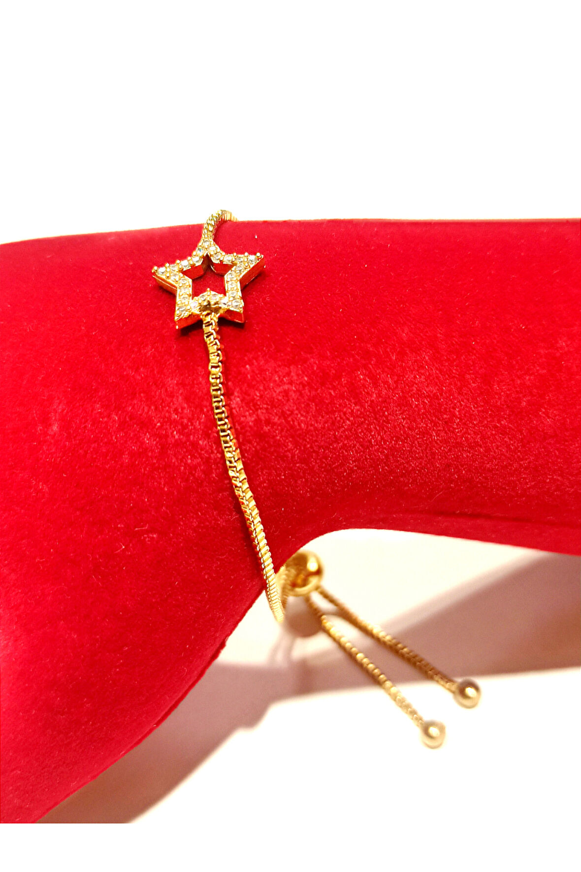 Monalisa Home Gold Renk Lüks Figürlü Gösterişli Ayarlanabilir Bileklik