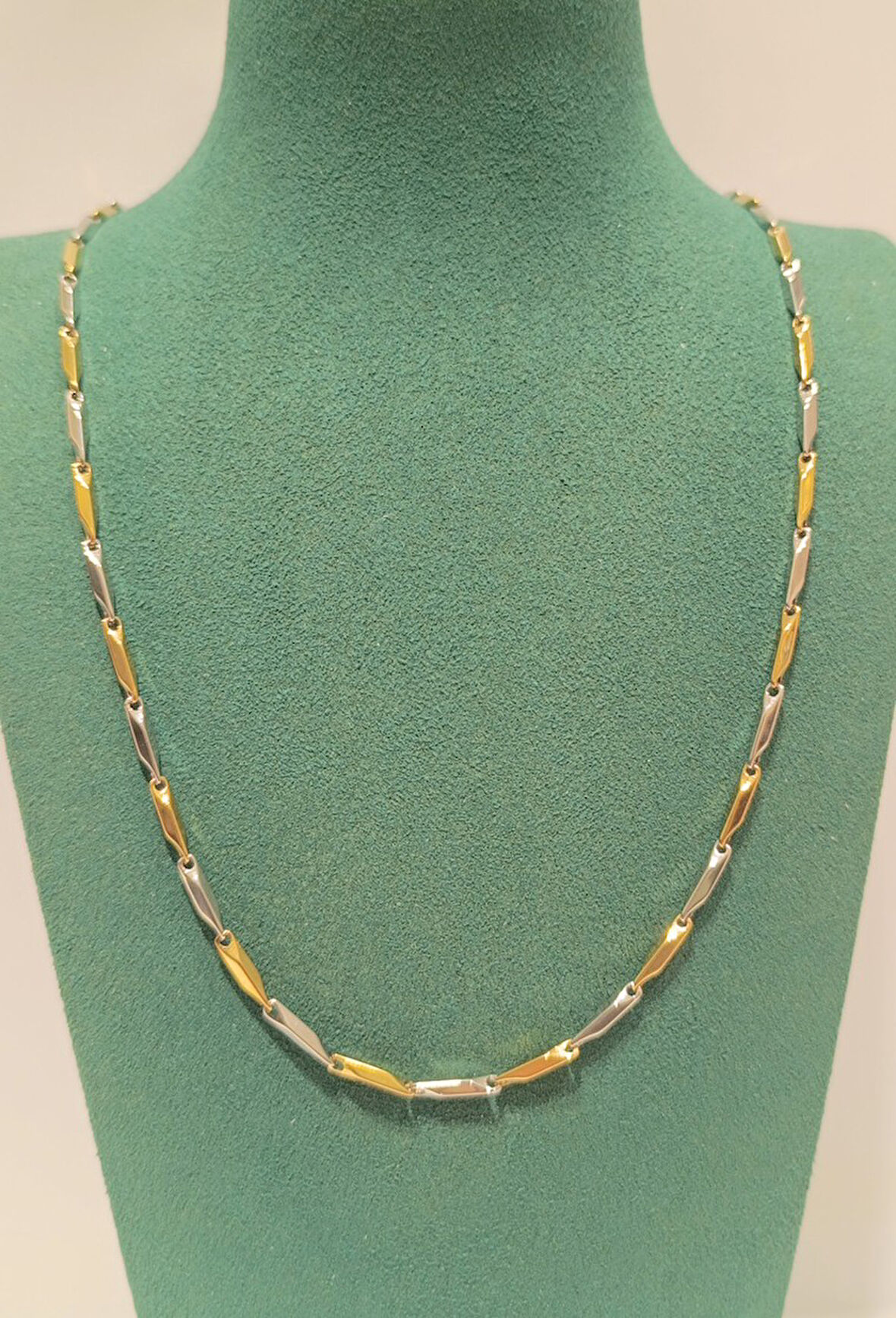 Monalisa Home Lüks Gösterişli Parlak Zincir Çelik Erkek Kolye