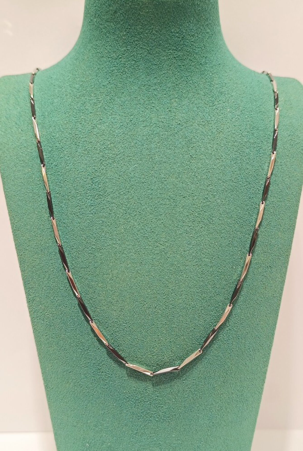 Monalisa Home Lüks Gösterişli Parlak Zincir Çelik Erkek Kolye