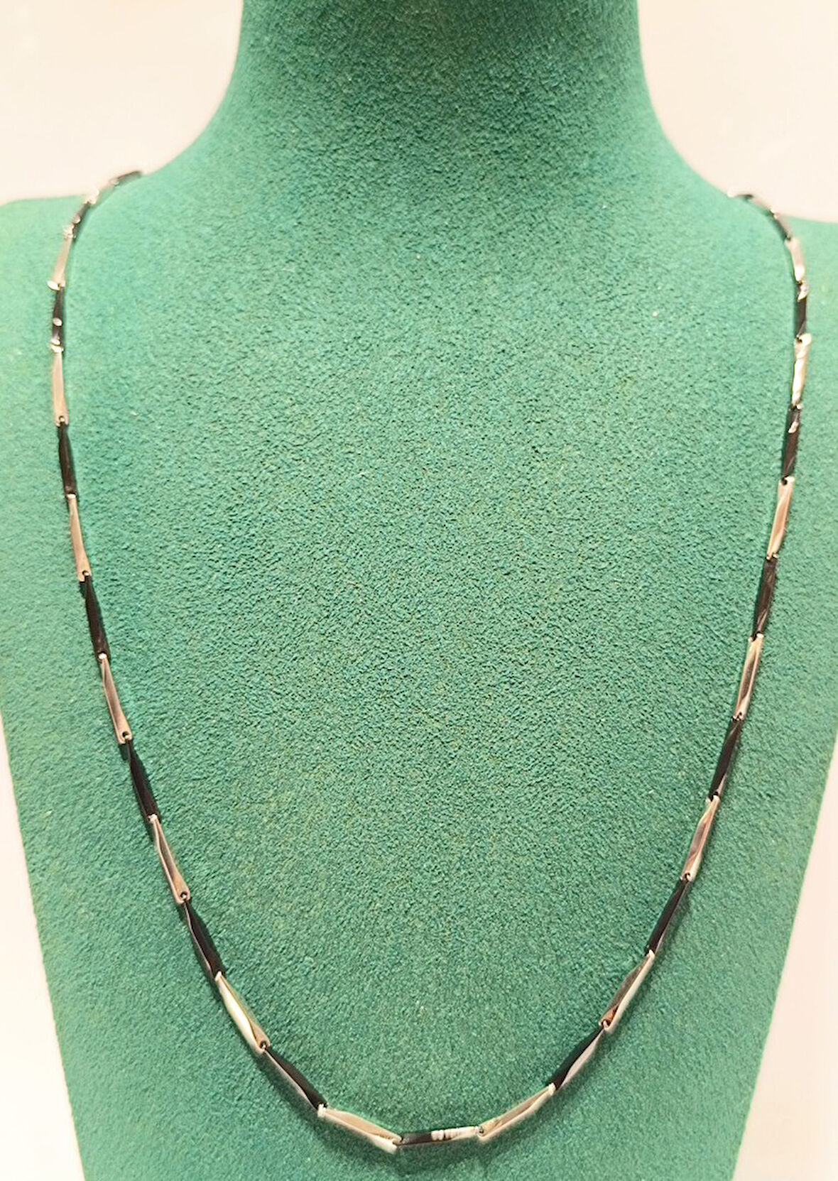 Monalisa Home Lüks Gösterişli Parlak Zincir Çelik Erkek Kolye