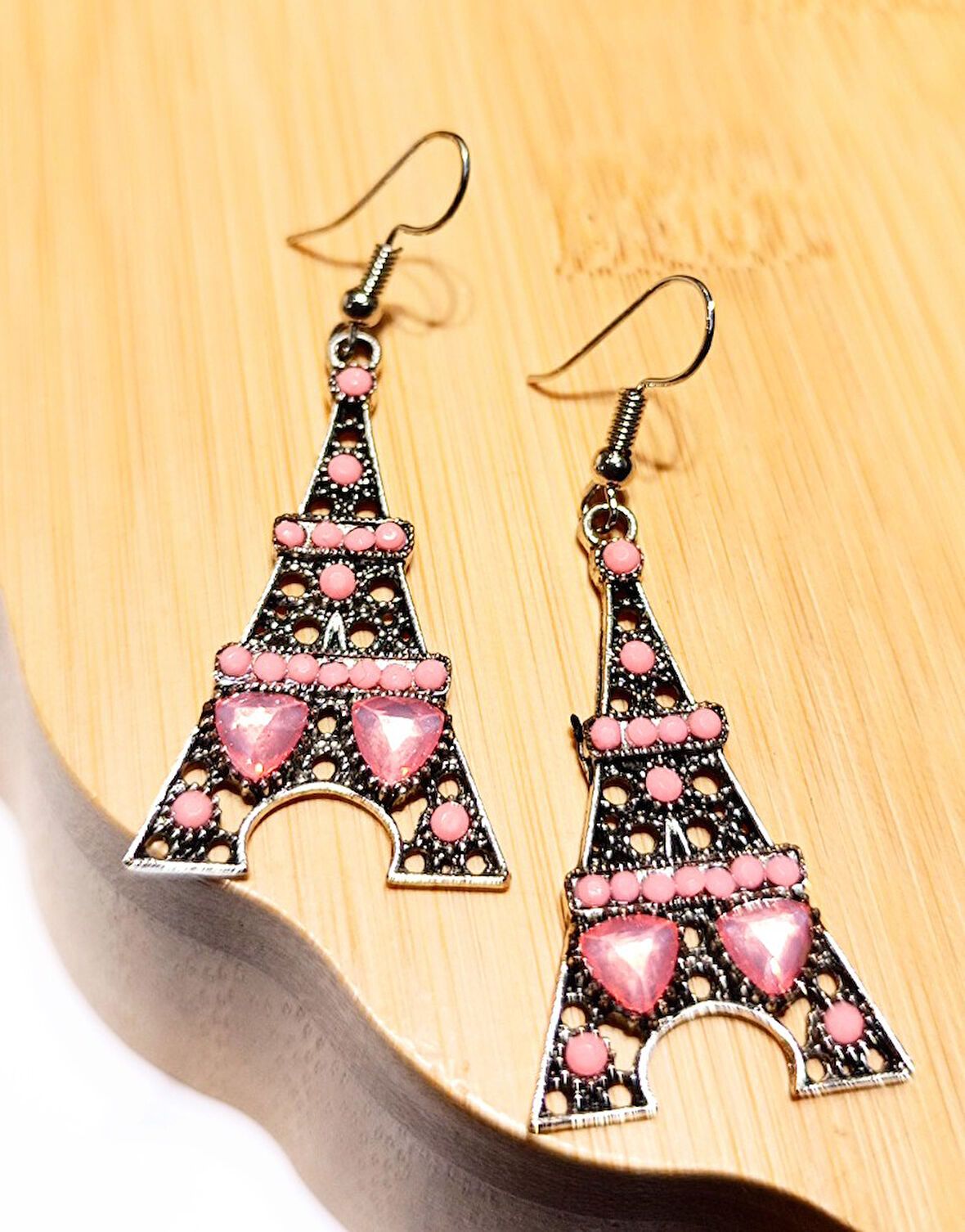 Monalisa Home Lüks Renkli Figürlü Otantik Küpe