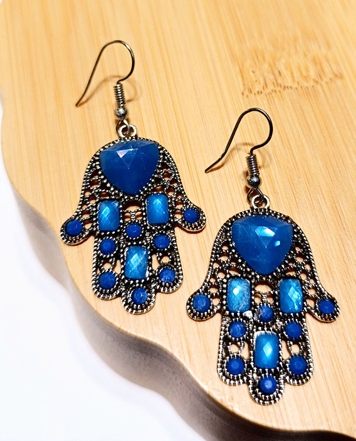 Monalisa Home Lüks Renkli Figürlü Otantik Küpe