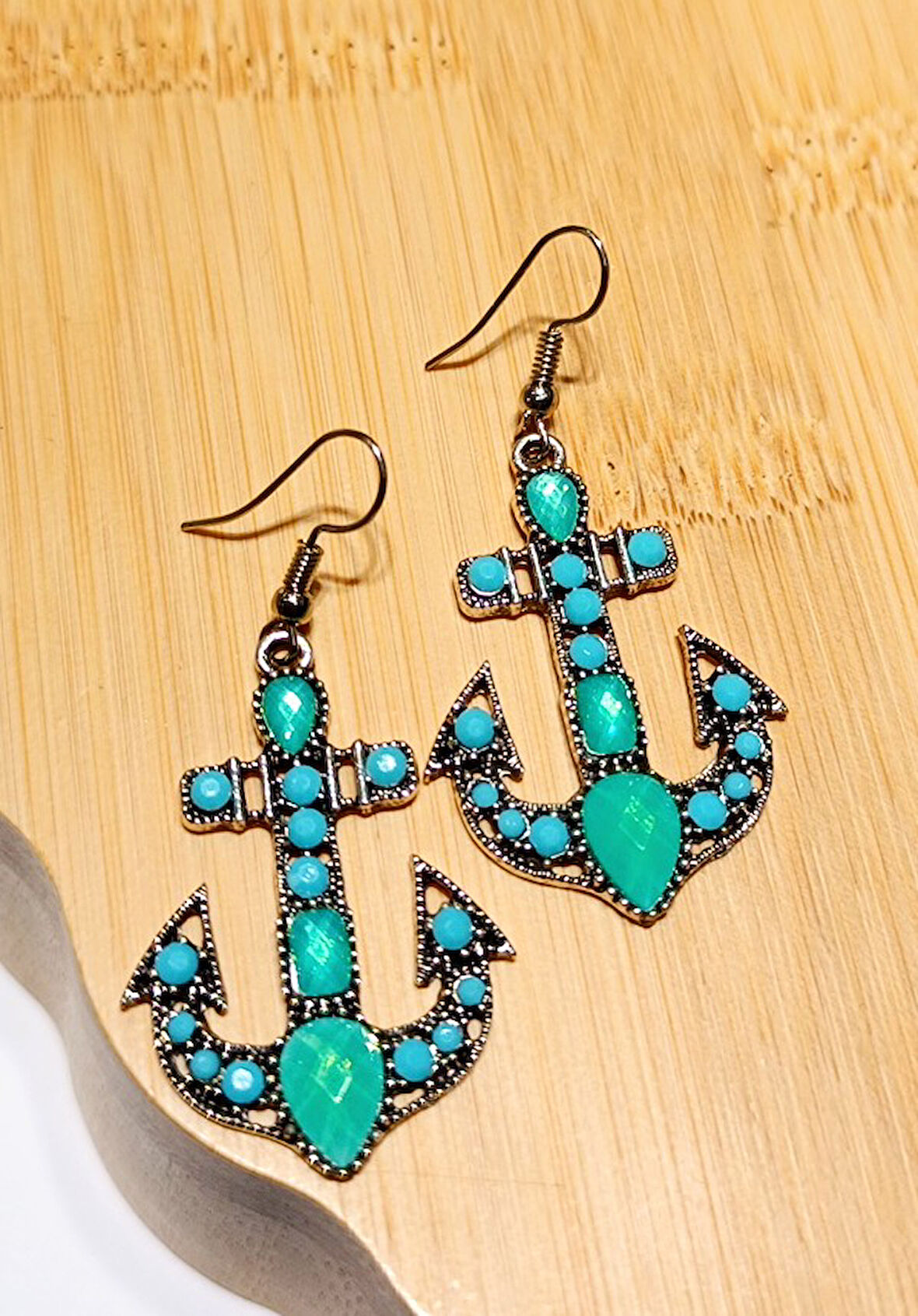 Monalisa Home Lüks Renkli Figürlü Otantik Küpe