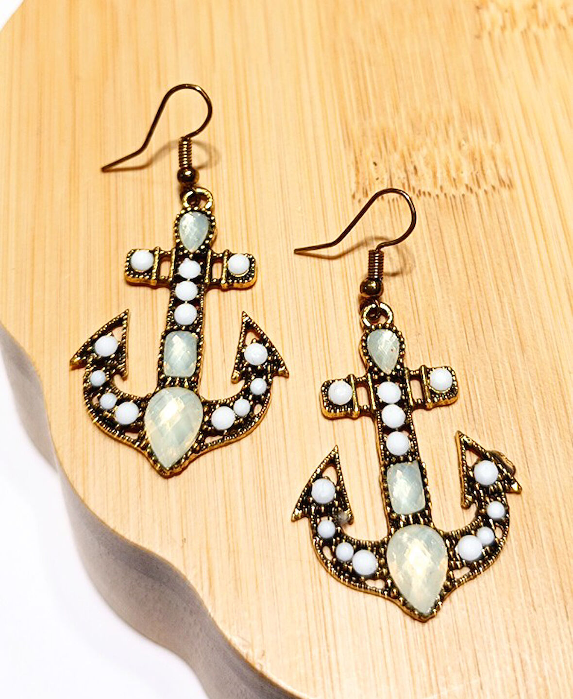 Monalisa Home Lüks Renkli Figürlü Otantik Küpe