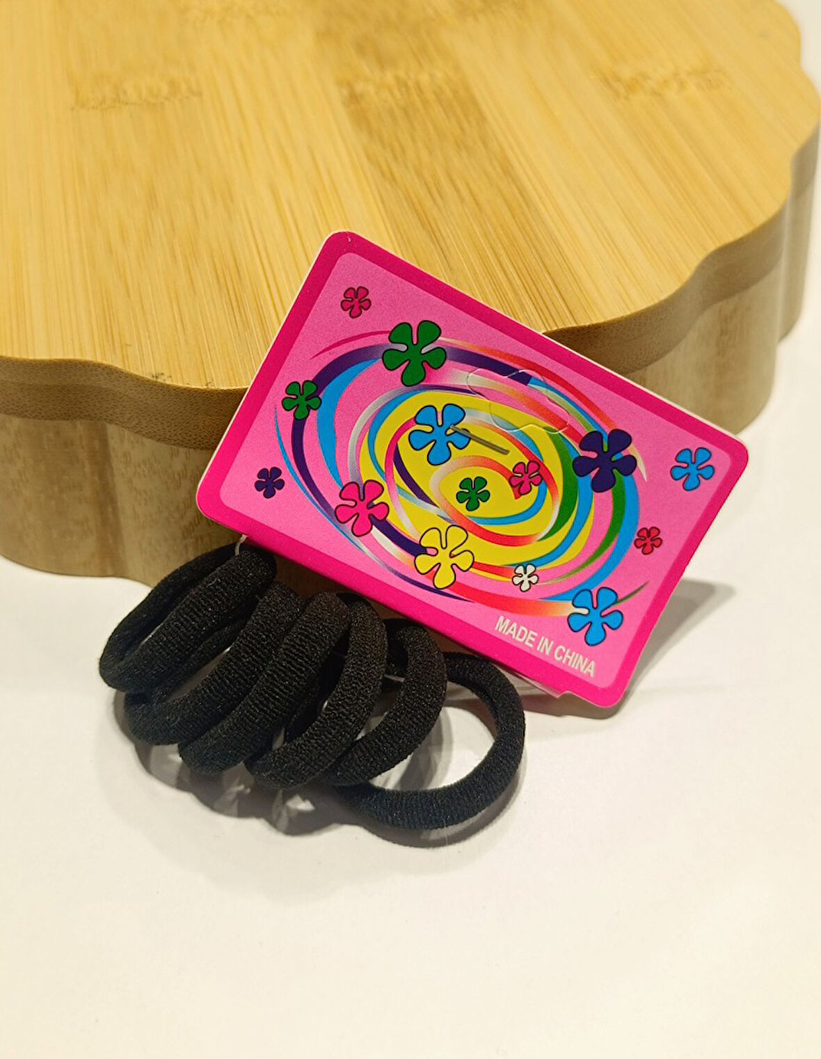 Monalisa Home Siyah Renkli Çoklu Lastik Toka