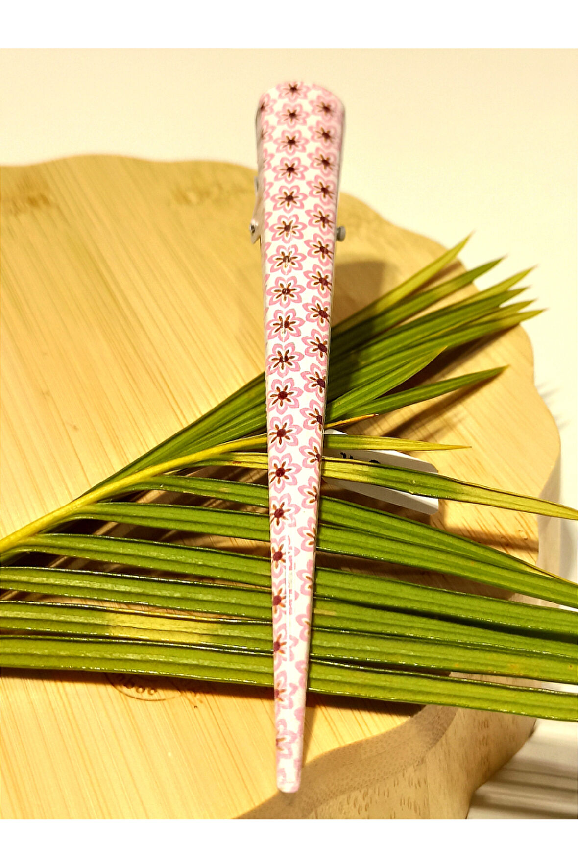 Monalisa Home 13cm Lüks Renkli Parlak Metal Kıstırma Toka