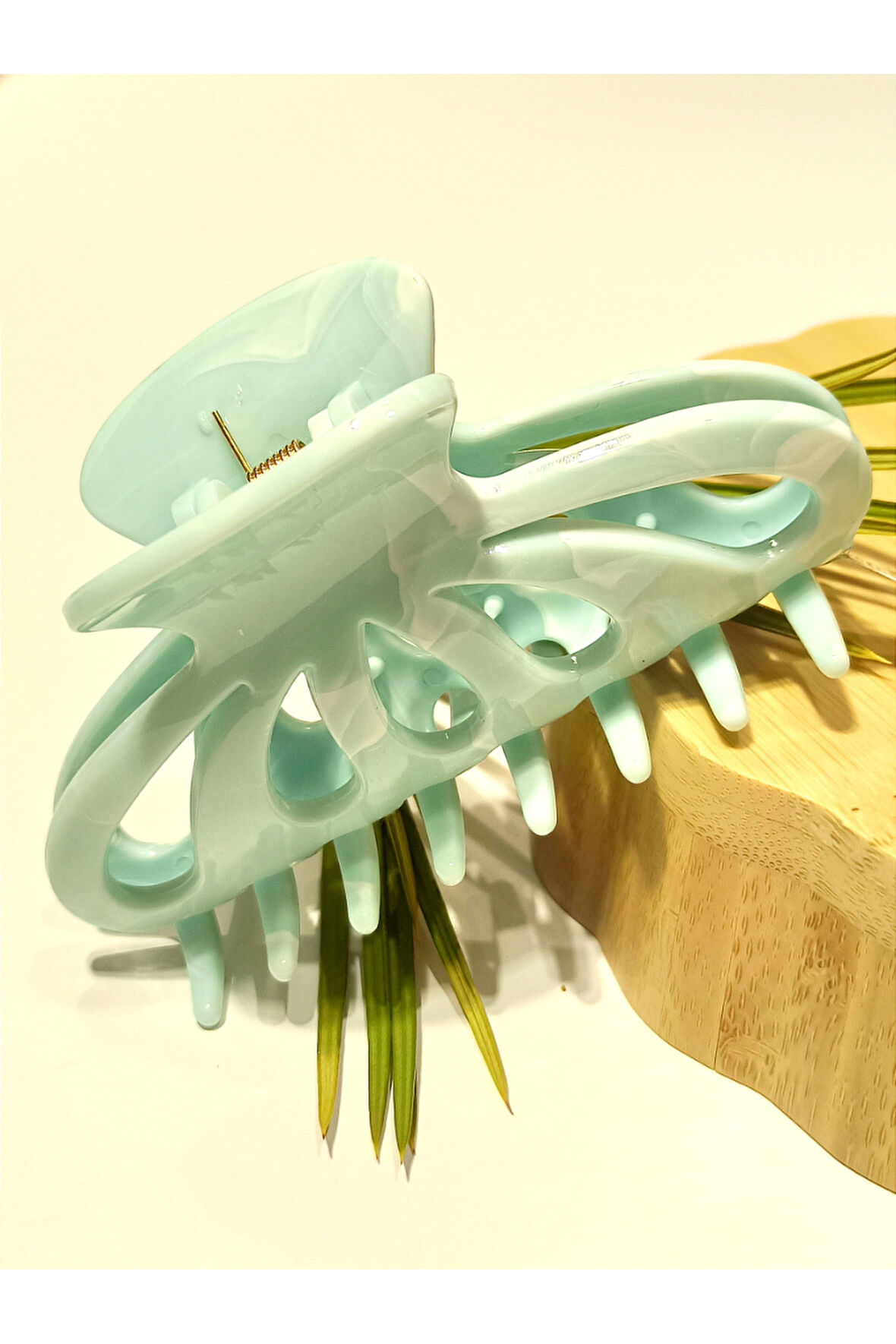 Monalisa Home 11 cm Lüks Gösterişli  Parlak Renkli Kıstırma Toka