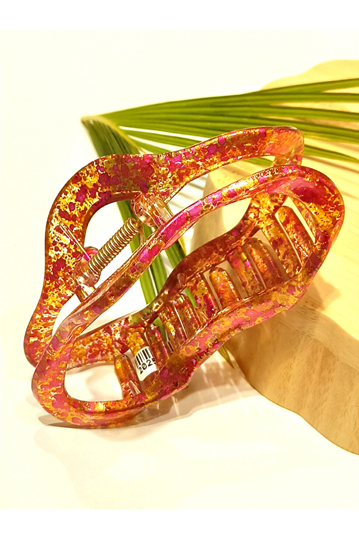 Monalisa Home 11 cm Lüks Gösterişli  Parlak Renkli Kıstırma Toka