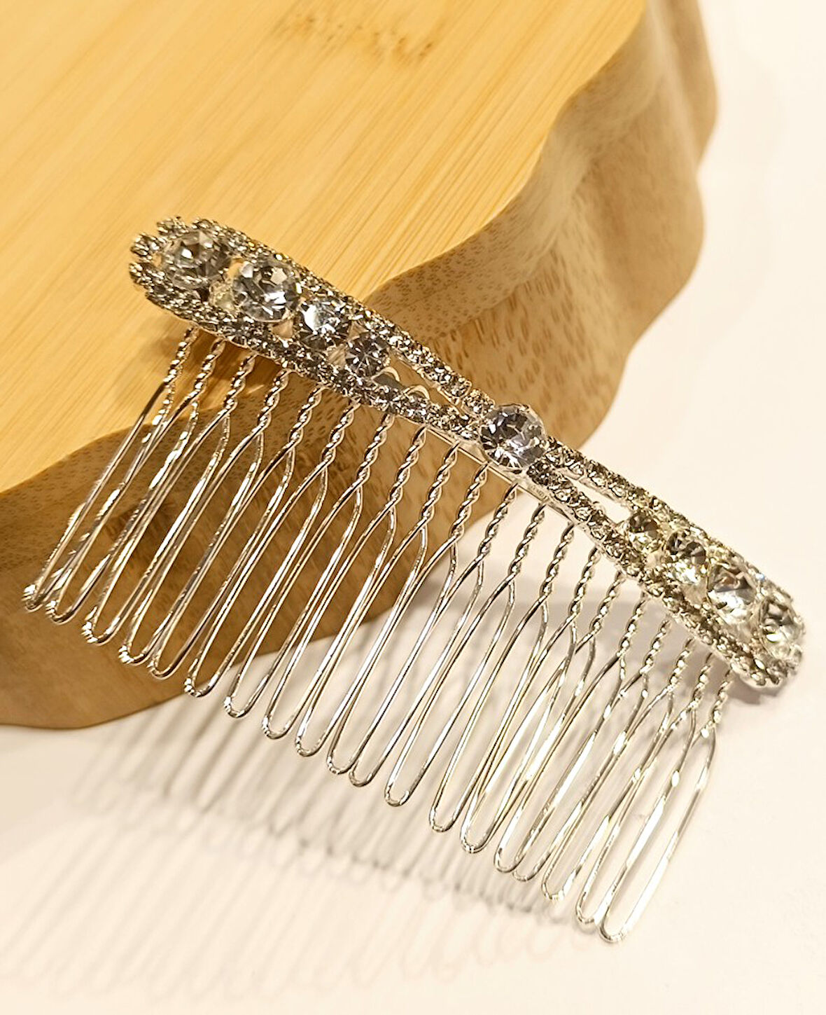 Monalisa Home Renkli Şık Tasarım  Taşlı Yan Toka