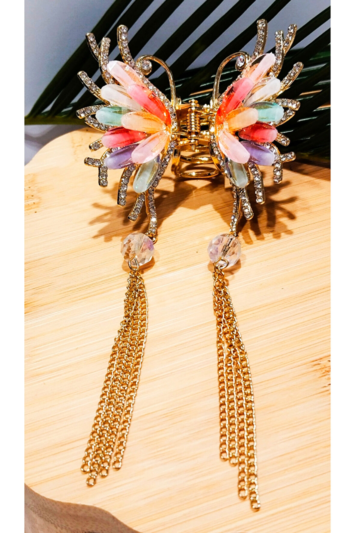 Monalisa Home 7 cm Lüks Parlak Renkli  Toka