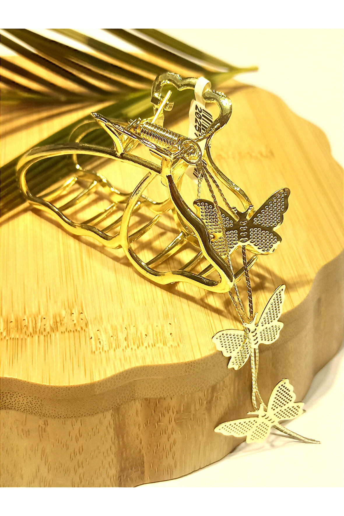 Monalisa Home 8 cm Lüks Gösterişli Renkli Metal Kıstırma Toka