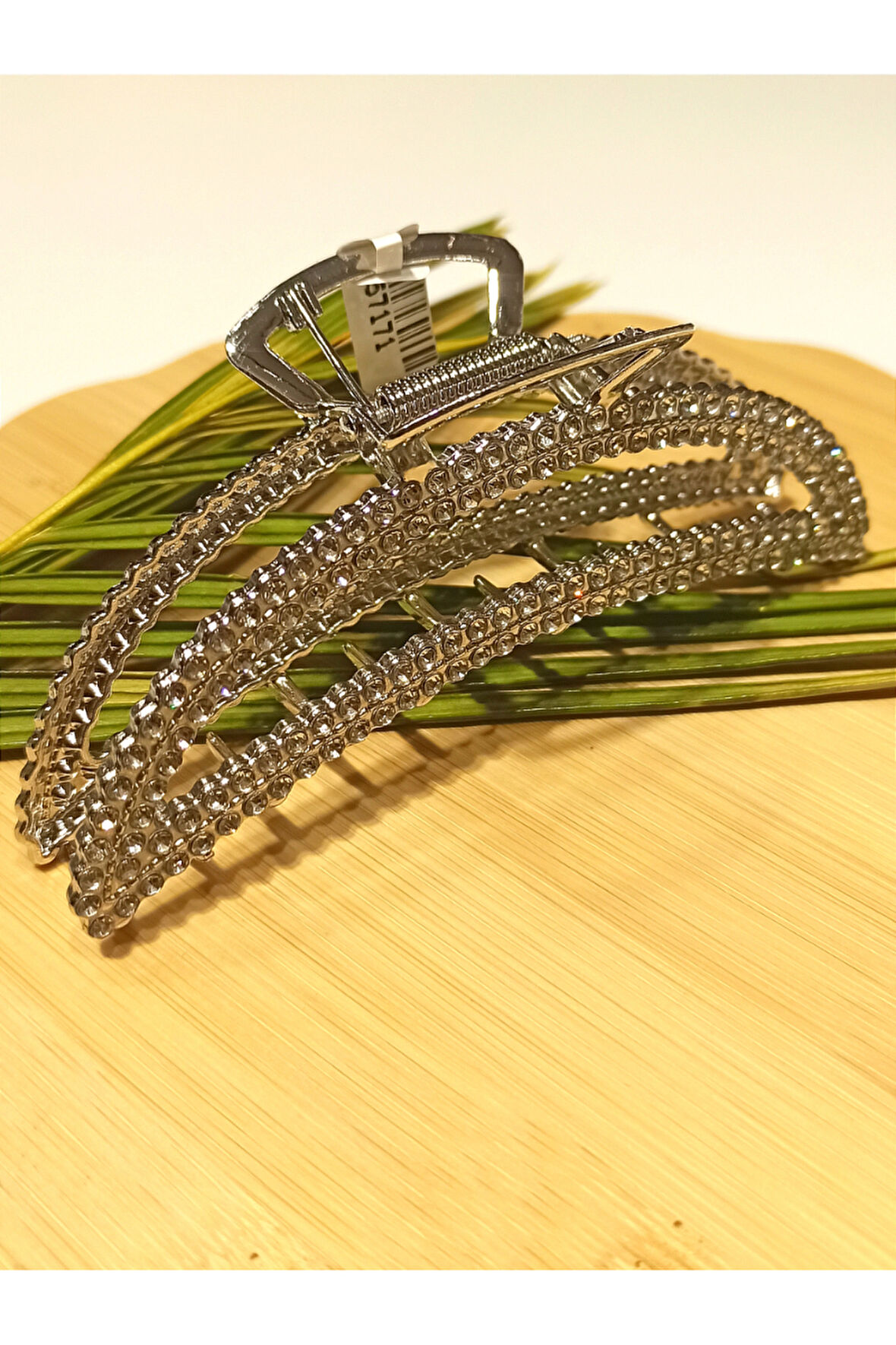 Monalisa Home 11 cm Lüks Gösterişli Renkli Metal Kıstırma Toka