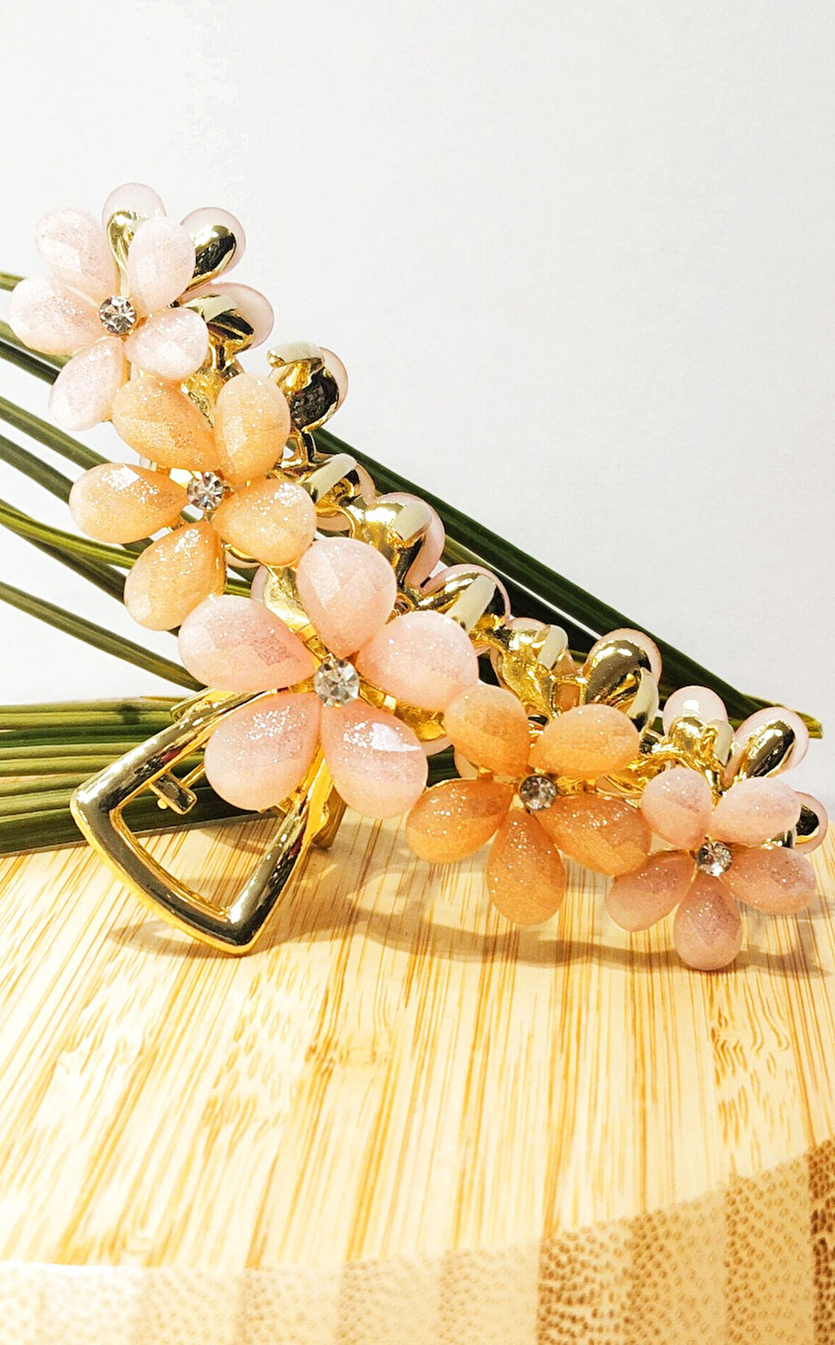 Monalisa Home 10 cm Lüks Gösterişli Renkli Metal Kıstırma Toka