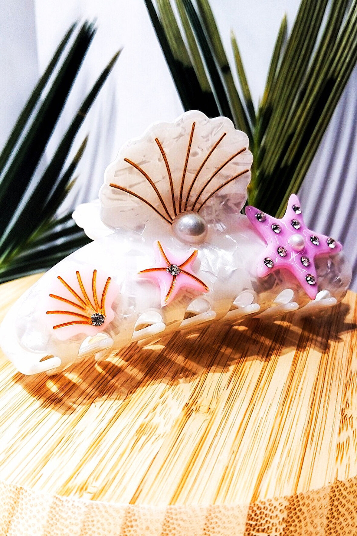 Monalisa Home 10 cm Lüks Gösterişli Renkli Kıstırma Toka