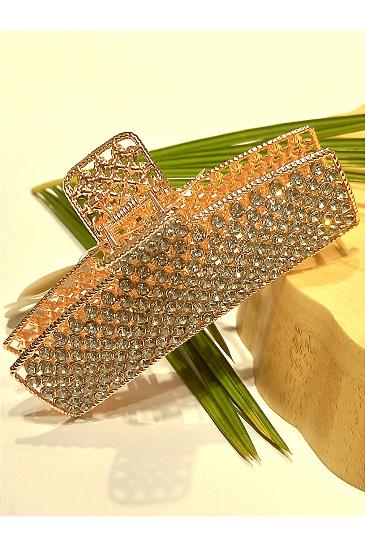 Monalisa Home  Lüks Tasarım Metal  Taşlı Toka