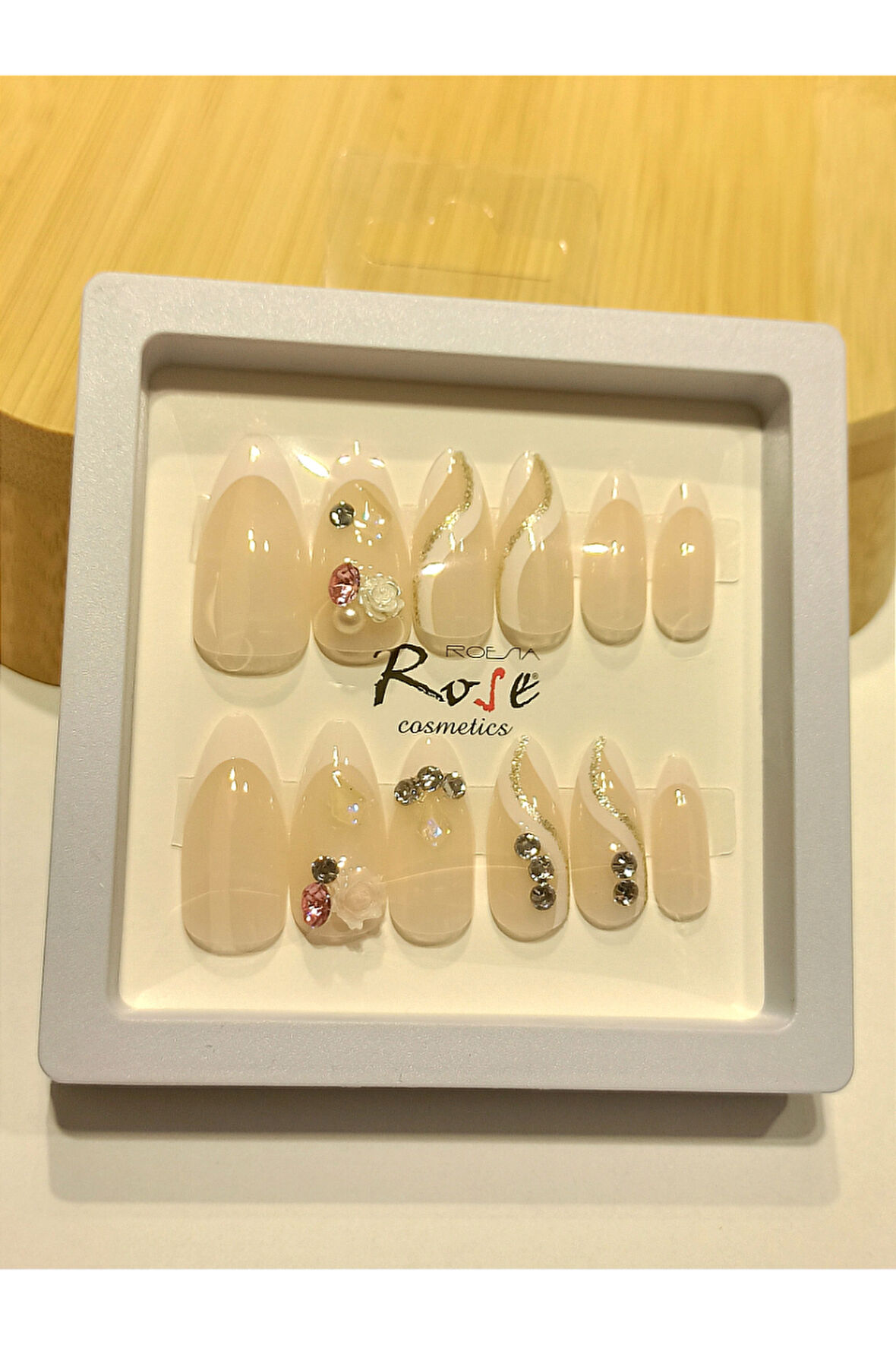 Monalisa Home Lüks Tasarım Taşlı Yapay Tırnak