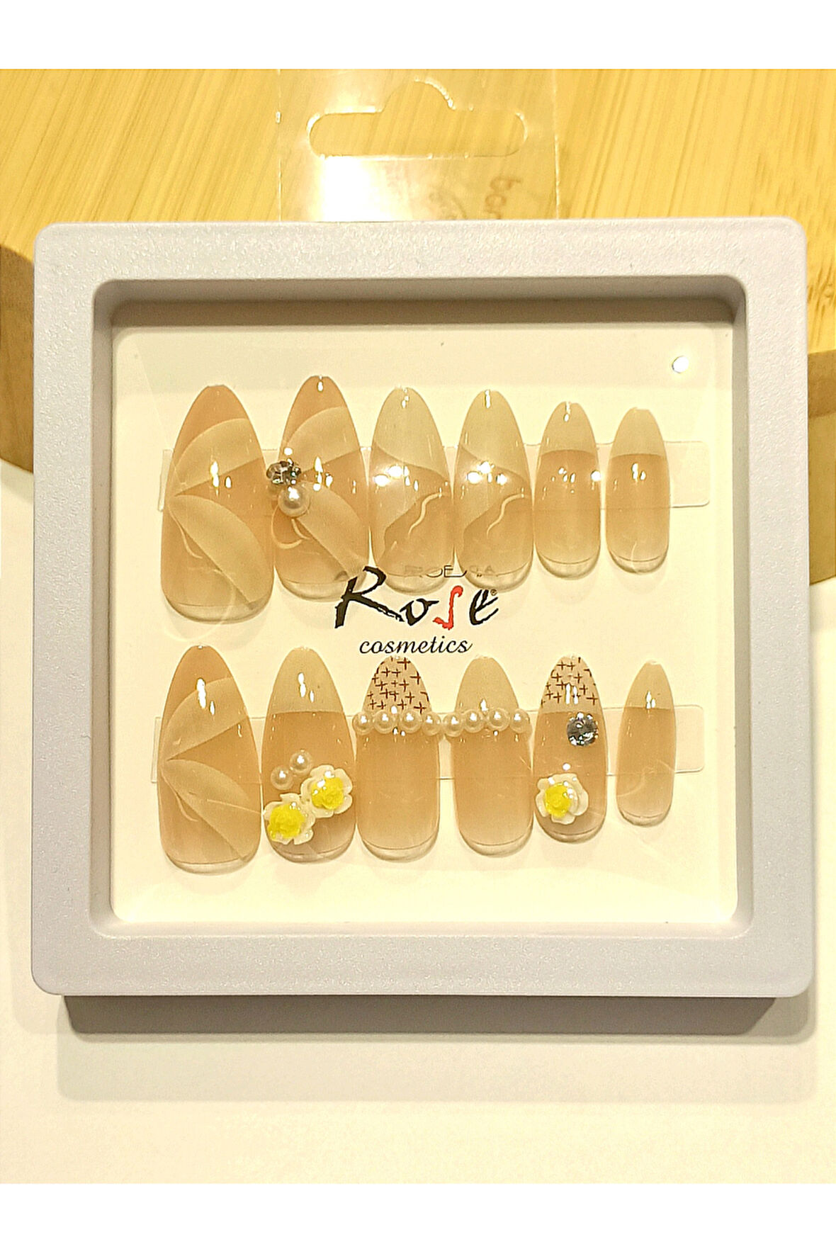 Monalisa Home Lüks Tasarım Taşlı Yapay Tırnak