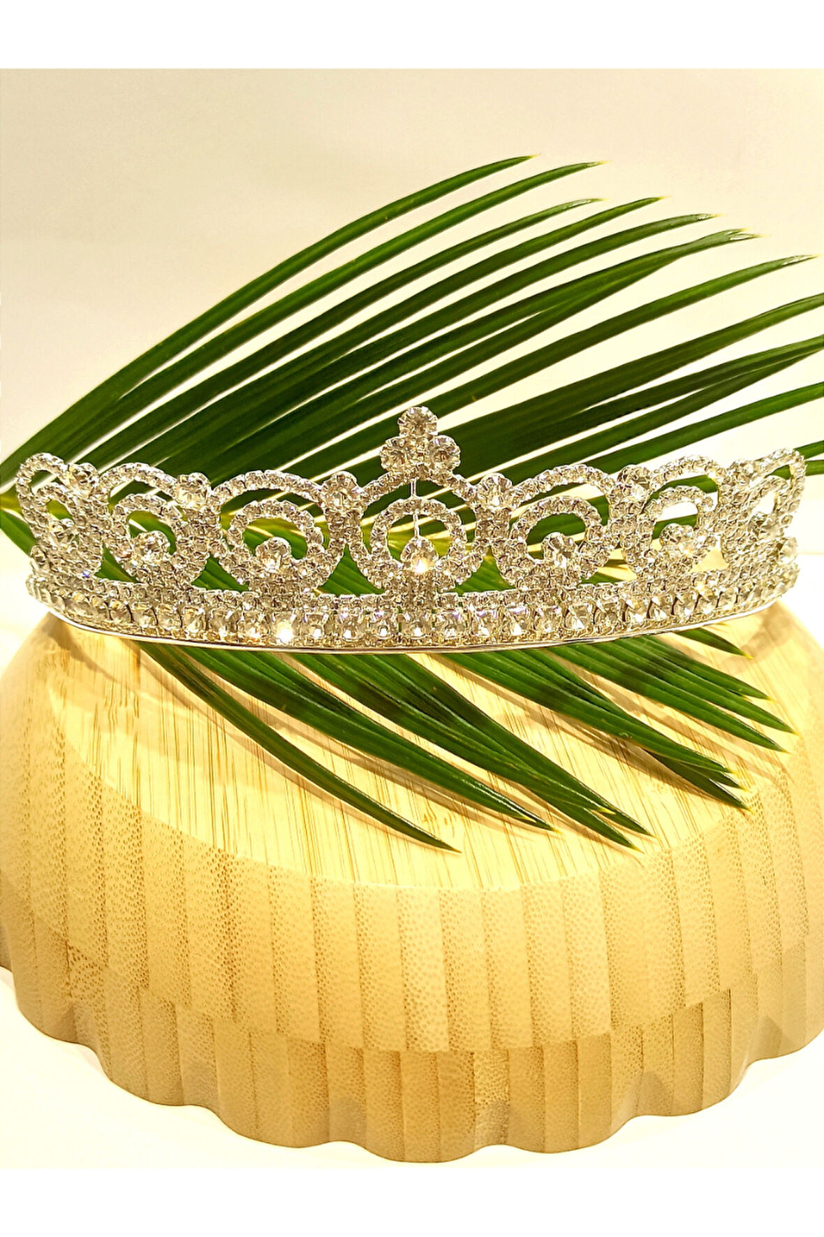 Monalisa Home Taşlı Lüks Tasarım Gelin Taçı