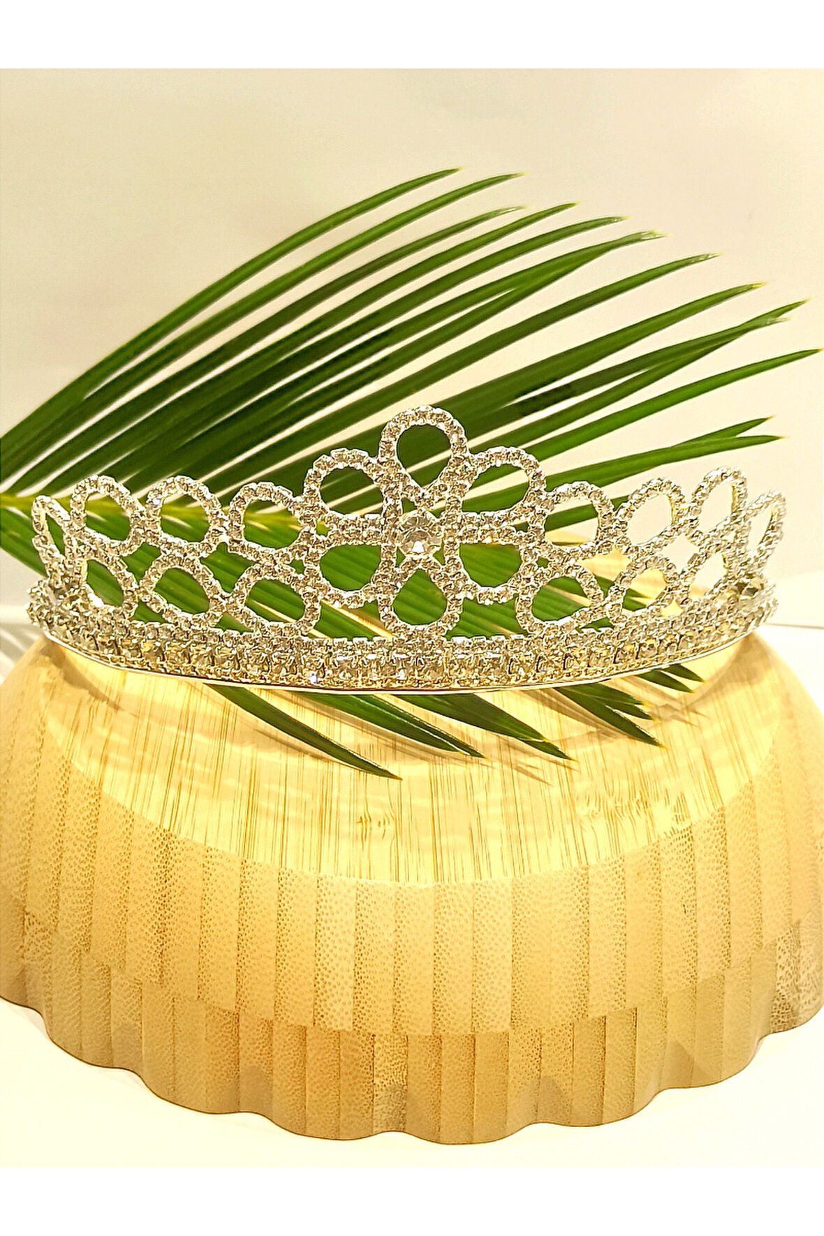 Monalisa Home Taşlı Lüks Tasarım Gelin Taçı