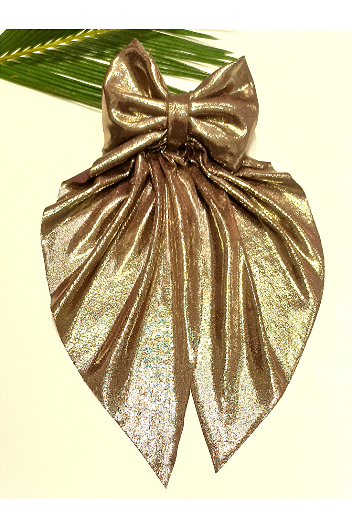 Monalsia Home Lüks Tasarım Maşalı Kurdelalı Taç