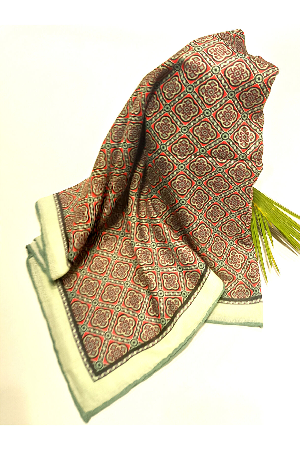 Monalisa Home Lüks Figürlü Gösterişli Dökümlü Eşarp