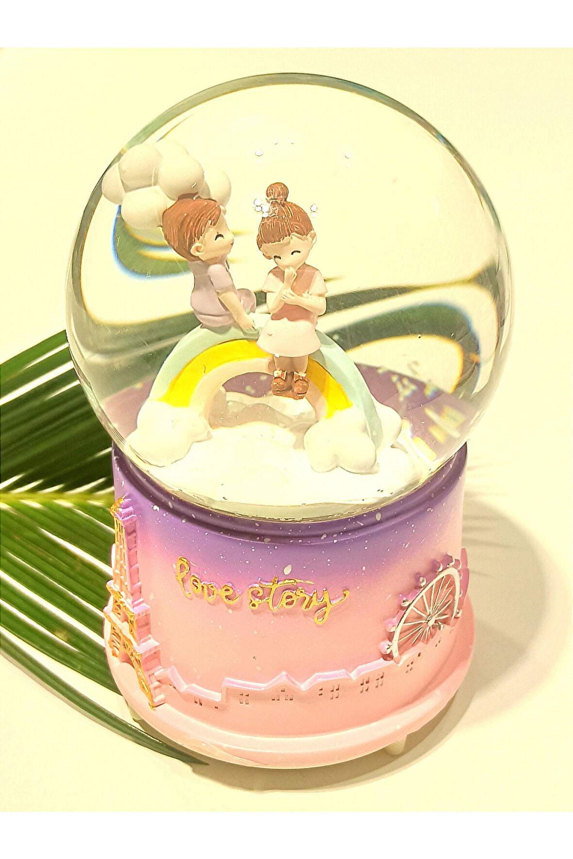 Monalisa Home 15x10 Lüks Renkli Figürlü Gösterişli Kar Küre