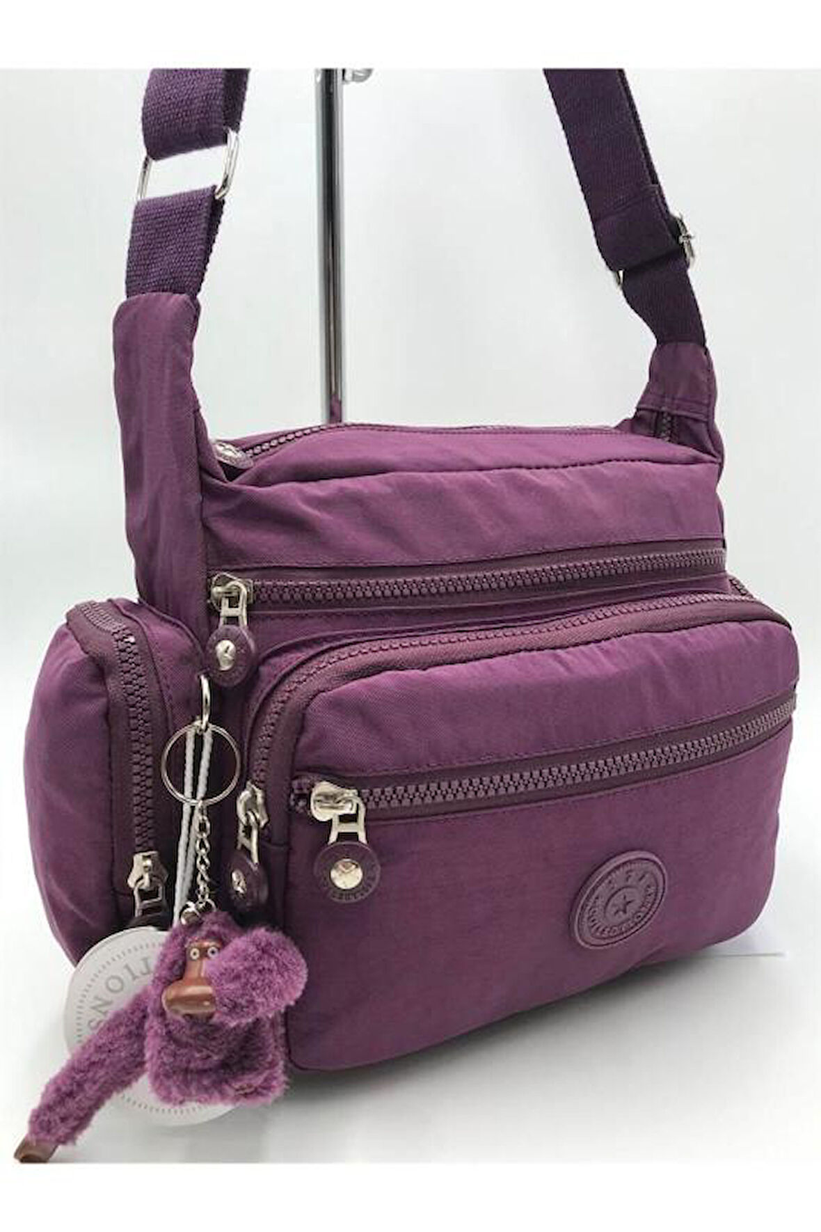 Monalisa Home  Lüks Figürlü Gösterişli  Bol Bölmeli Çapraz Çanta