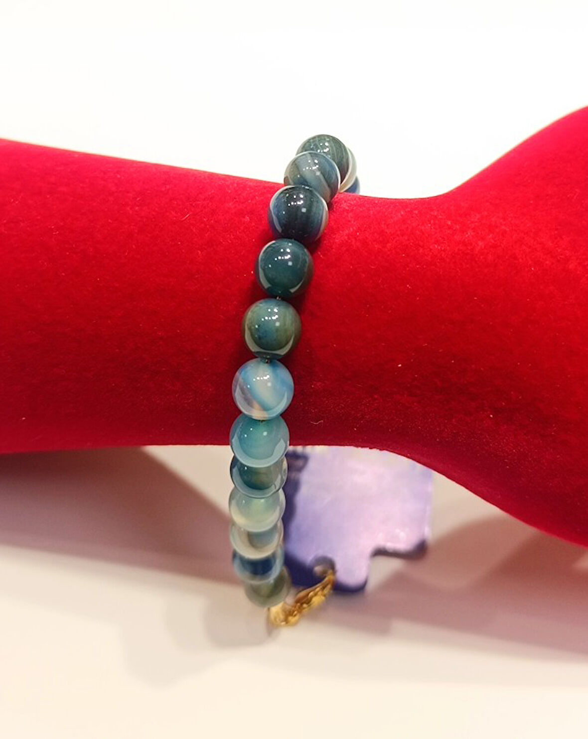 Monalisa Home Lüks Renkli Akik Taş Figürlü Bileklik