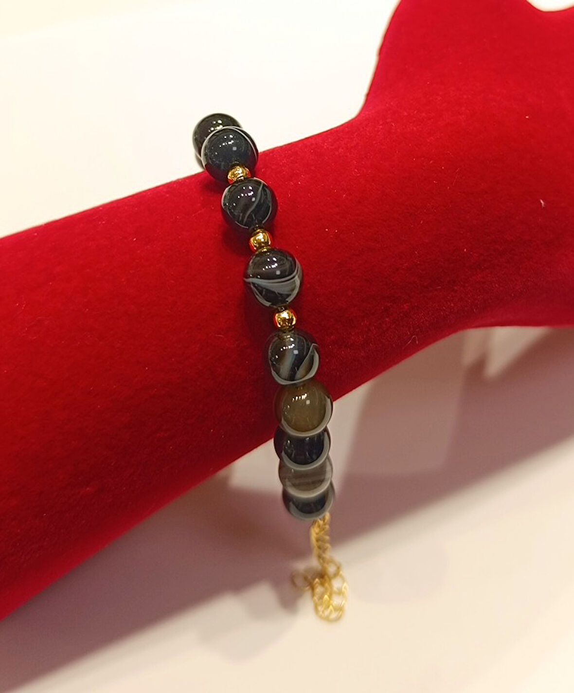 Monalisa Home Lüks Renkli Akik Taş Figürlü Bileklik