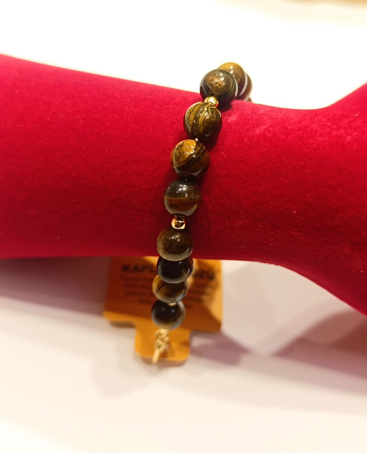 Monalisa Home Lüks Renkli Kaplan Gözü Taşı Figürlü Bileklik