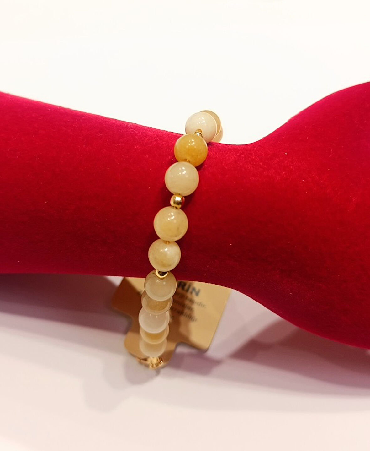 Monalisa Home Lüks Renkli Sitrin Taşı Figürlü Bileklik