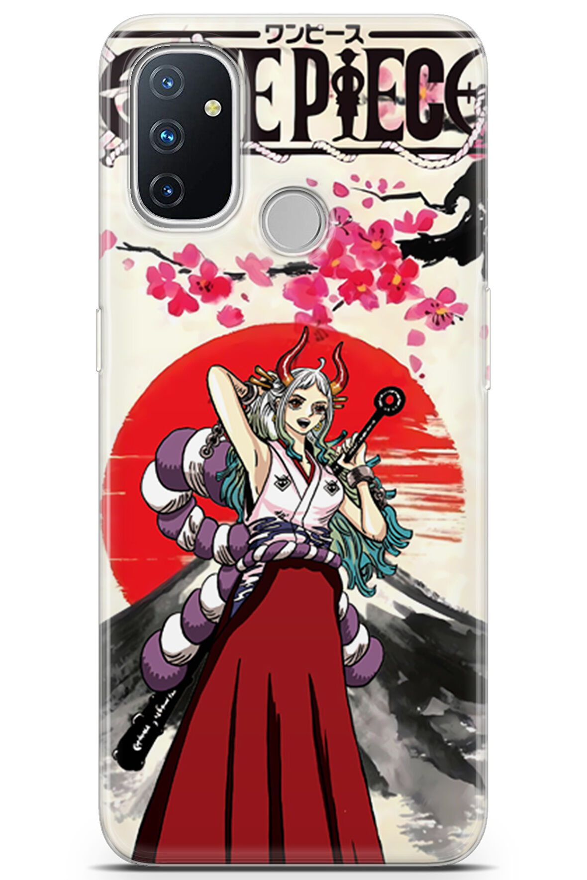 OnePlus Nord N100 uyumlu Anime 12 Premium UV One Piece Yamato