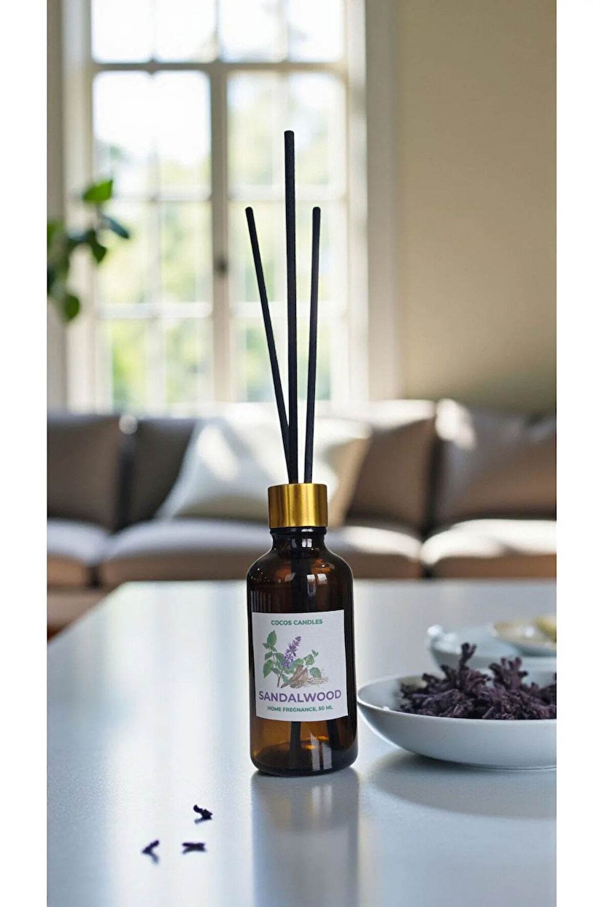 Sandal Ağacı Bambu Oda Kokusu 50 ml – Aromaterapi | Oryantal ve Kalıcı Esans