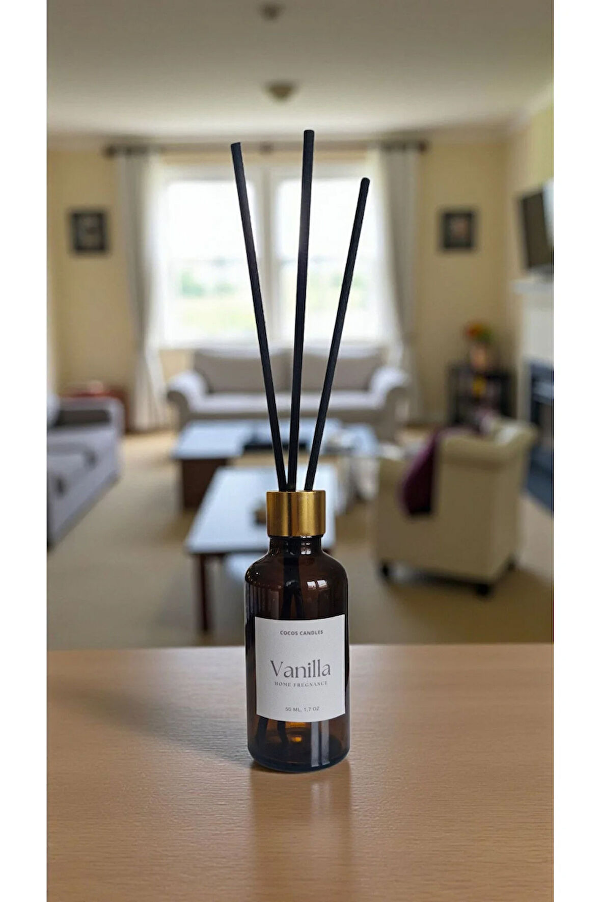 Vanilya Bambu Oda Kokusu 50 ml – Aromaterapi | Tatlı ve Rahatlatıcı Esans