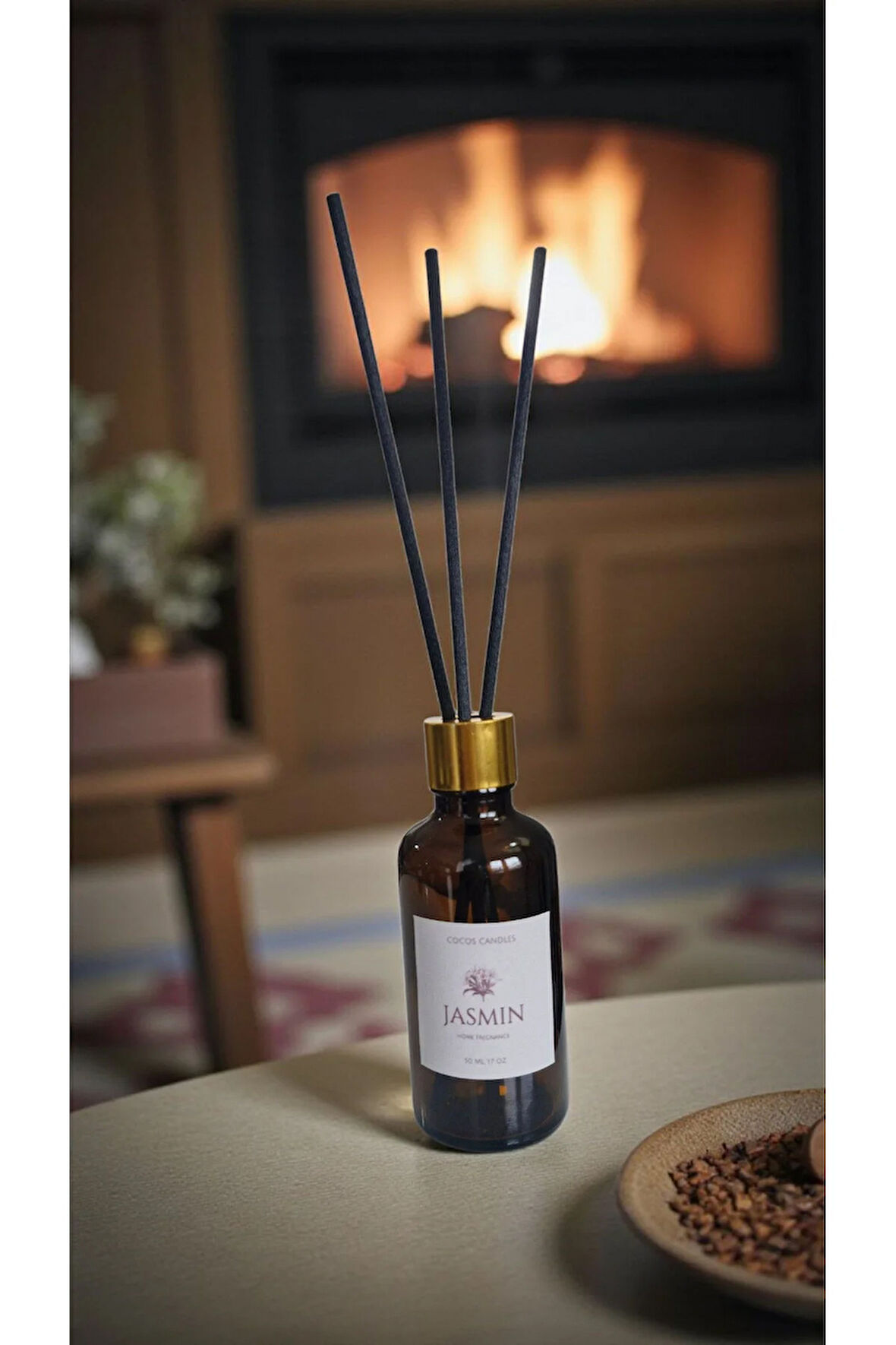 Yasemin Bambu Oda Kokusu 50 ml – Aromaterapi | Romantik ve Ferah Çiçek Esansı