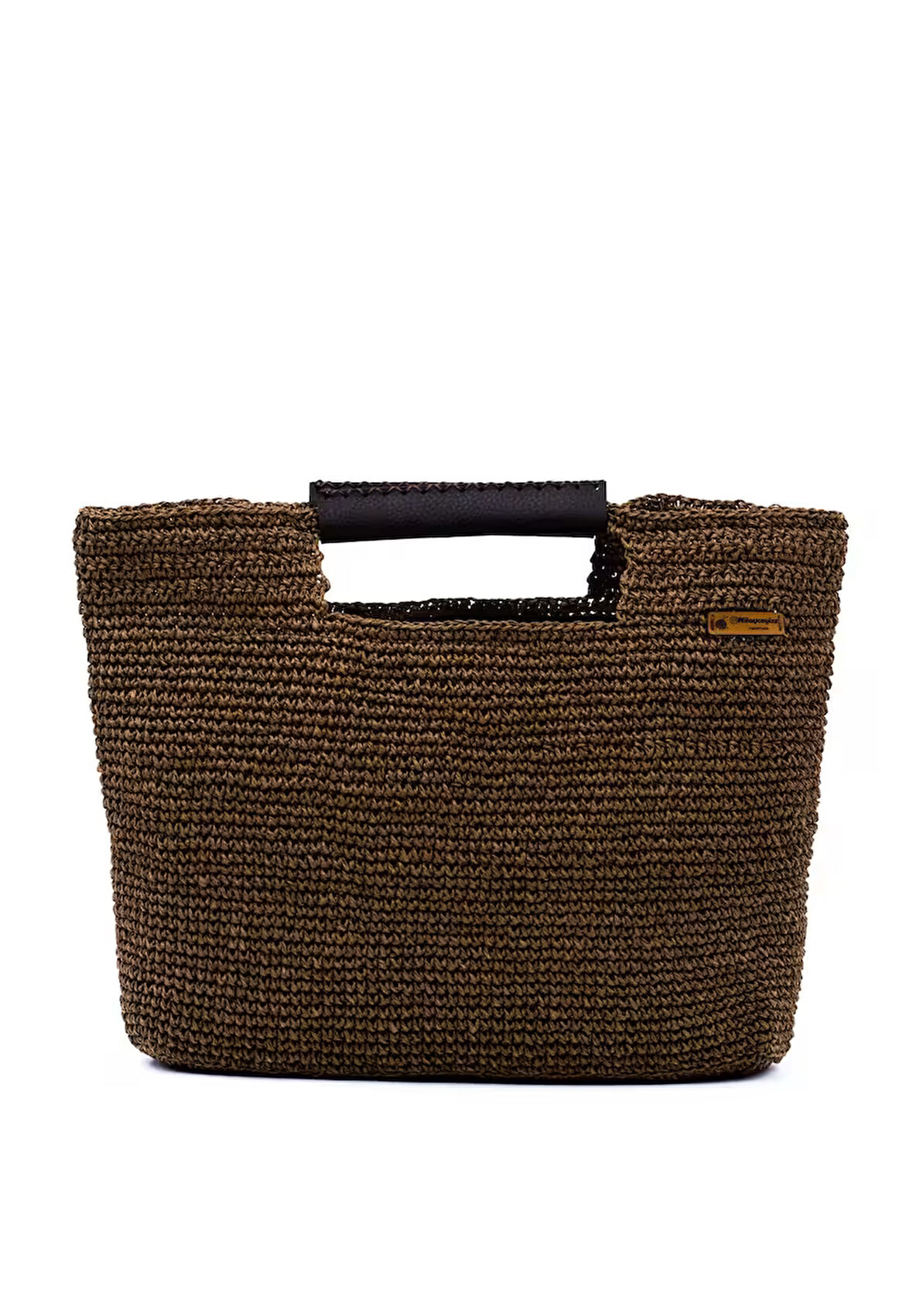 Kağıt İp Örgü El Çantası