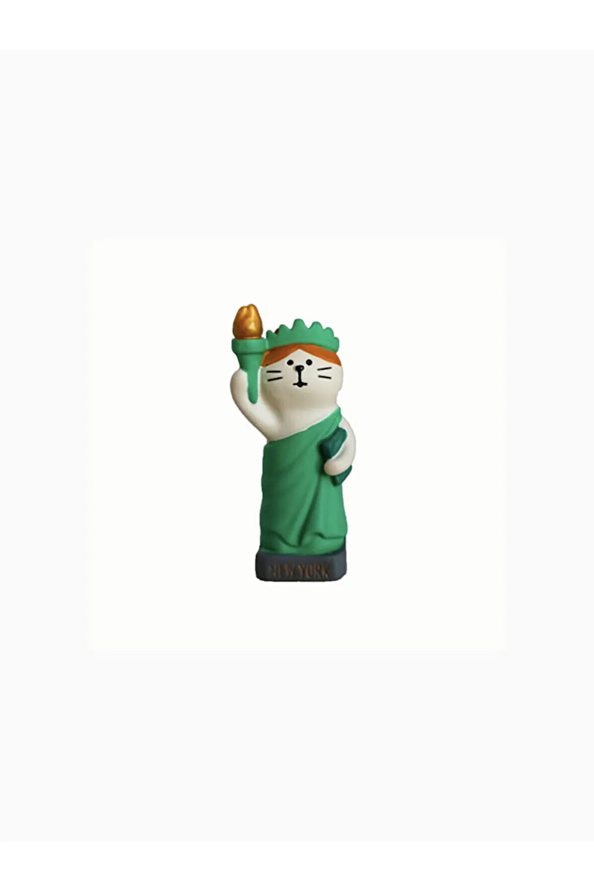Özgürlük Heykeli Kedi Mini Figür