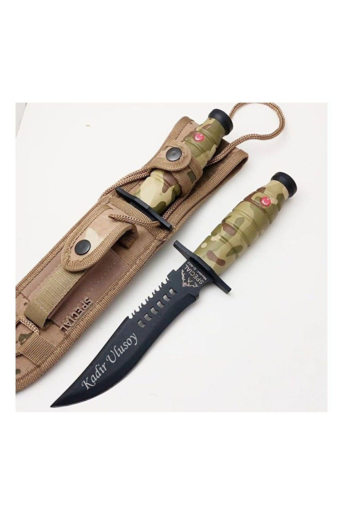 Kişiye Özel Special Kamp Komando Kamp Outdoor Bıçağı