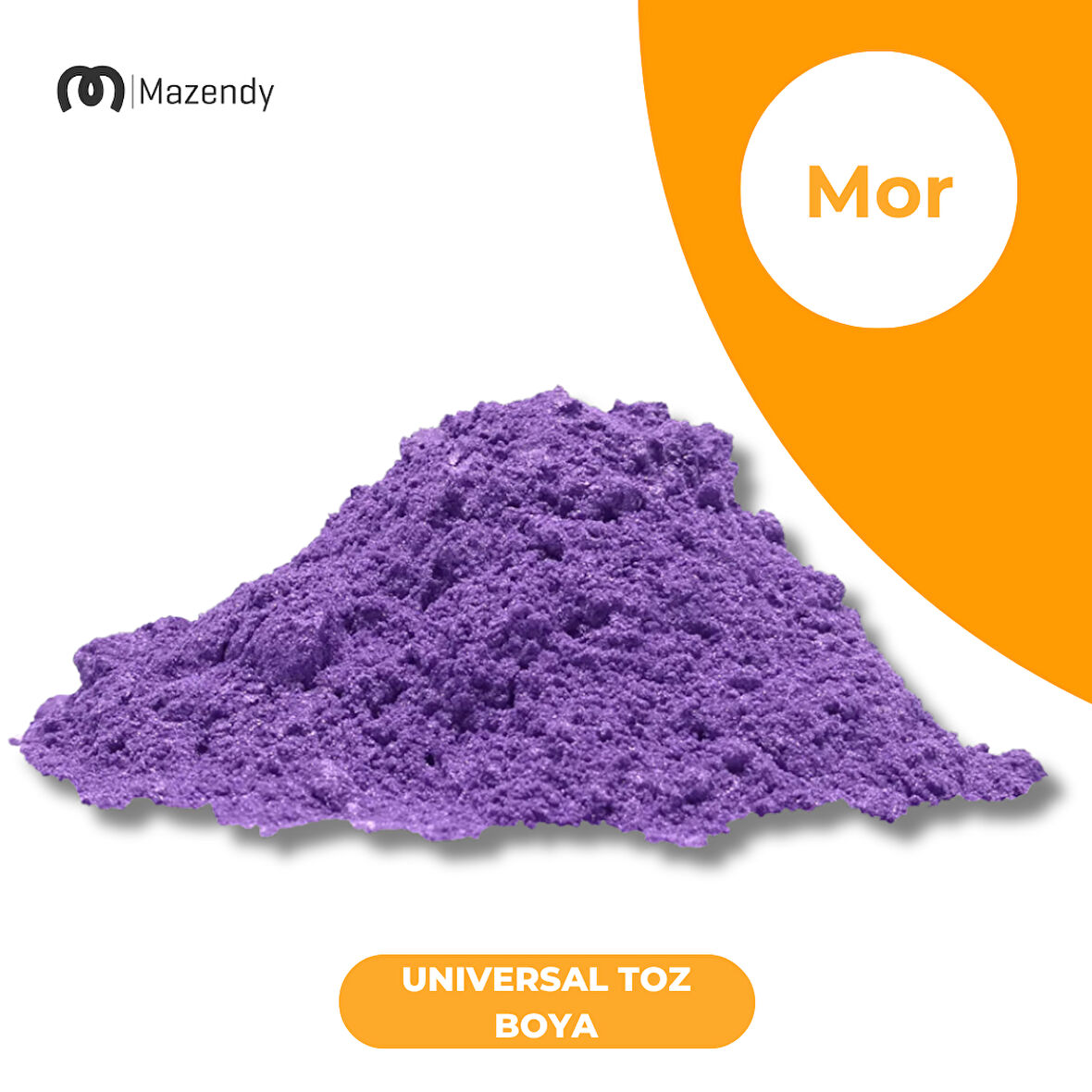 1 Kg Universal Toz Boya Mor