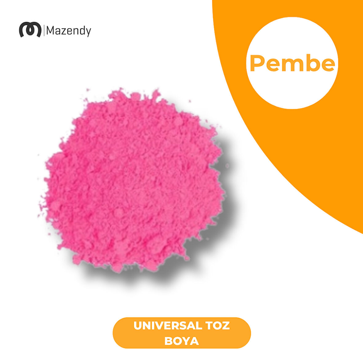 1 Kg Universal Toz Boya Pembe