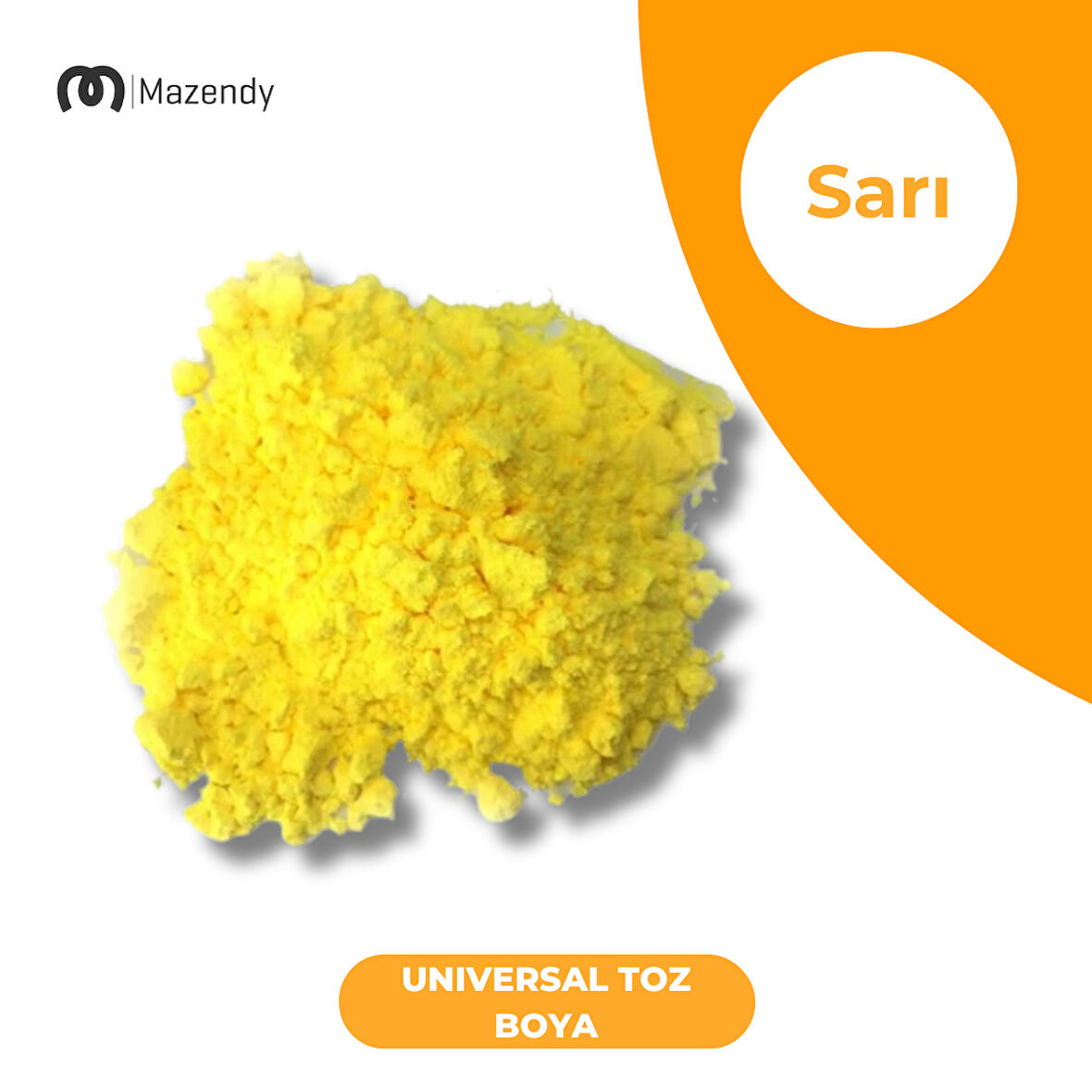 1 Kg Universal Toz Boya Sarı