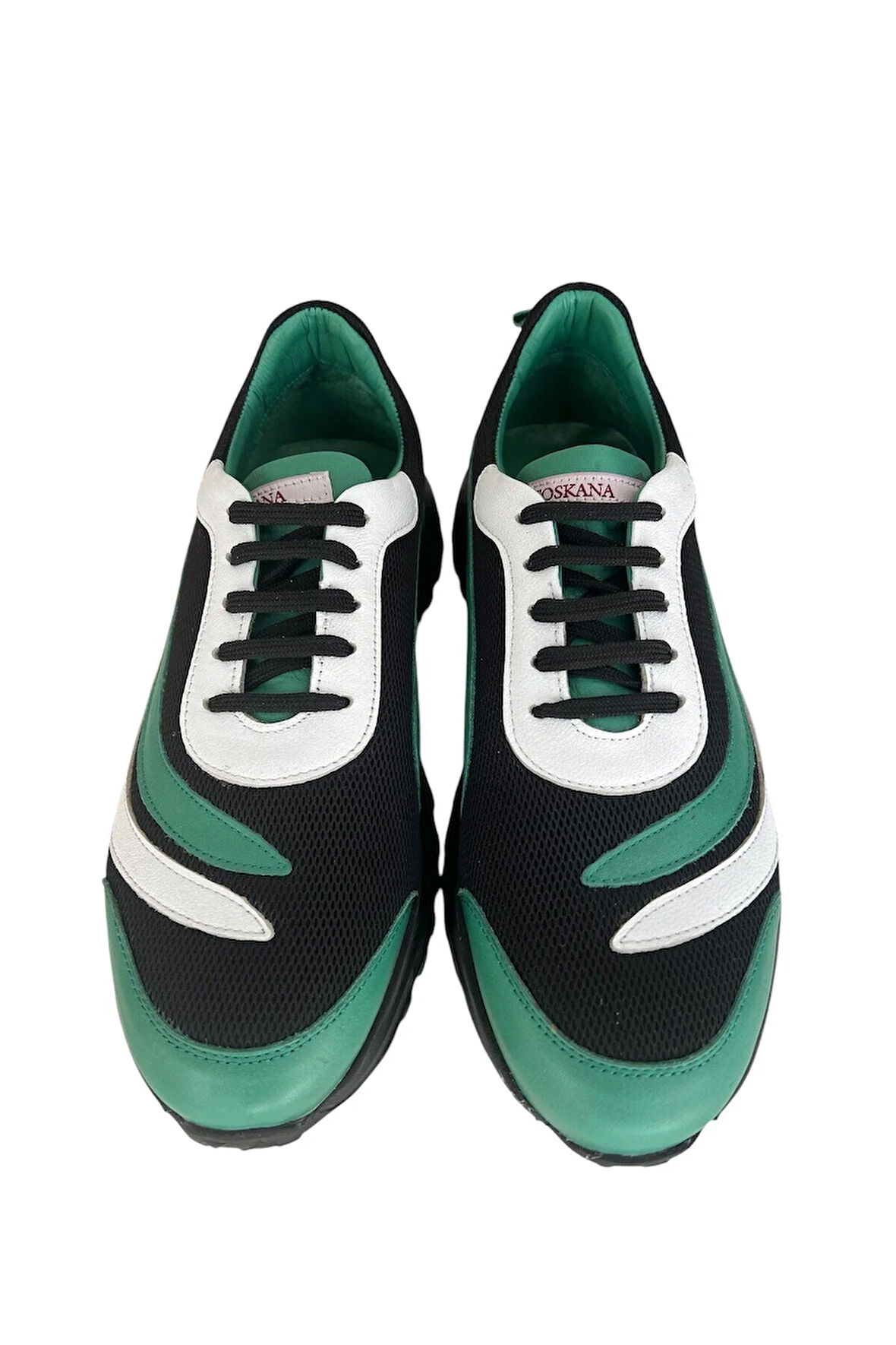 Taraftar Renkleri Erkek  Deri Sneaker