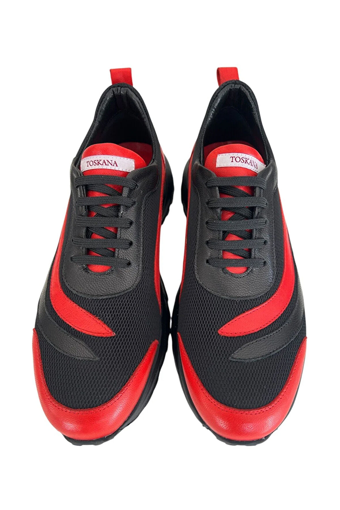 Taraftar Renkleri Erkek  Deri Sneaker